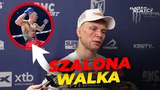 Ratował honor. Makarowski na gorąco podsumował walkę