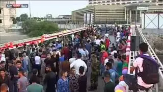 جسر للعشاق فوق شط العرب بالبصرة