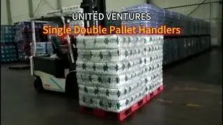 Forklift Efficiency Revolution! Single/Double Pallet Fork &ndash; Twice the Speed