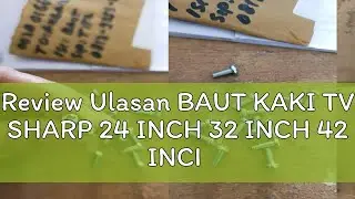Review Ulasan BAUT KAKI TV SHARP 24 INCH 32 INCH 42 INCI