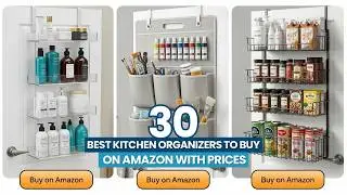 30 najlepszych organizer&oacute;w kuchennych do kupienia na Amazonie wraz z cenami