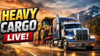 Heavy Load vs Narrow Roads 🚚 LIVE | Hardcore Truck Driving | USA Evo