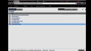 Demo video of AWS Elastic Transcoder, S3, and Glacier