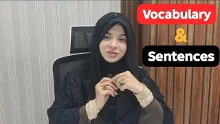 Boost Your Vocabulary FAST with Miss Urooj | Speak English Like a Pro| Vocabulary with sentences