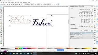 Вырезание контуров в Inkscape