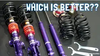 Coilovers vs. Lowering Springs: Which is Better?