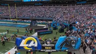 NFL on FOX Intro 2025 NFC Wild Card - Rams vs Panthers | 01/10/2025