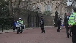 King Charles III leaves Clarence House for Buckingham Palace