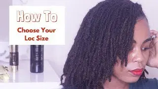 How To Choose Your Loc Size + Length Check | Small Traditional Locs