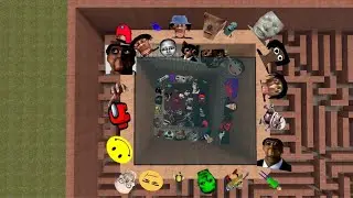 Us Among Cockroach And Crazy Frog Boldiman Yoshie Gmod Fun Nextbots Maze #Nextbot #Gmod