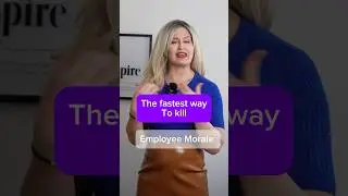 The Fastest Way to Kill Employee Morale #shorts #funny