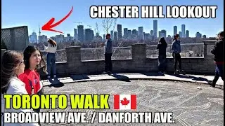 Chester Hill Lookout is Toronto's Secret Observation Deck [4K] Virtual Walking Tour