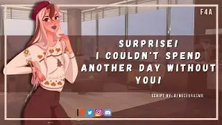 🎧 Long Distance Girlfriend Surprises You 【F4A】[Surprise] [GFE] [LDR]