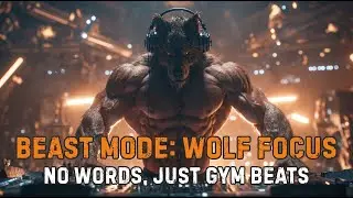 No Words Workout Beats 🐺 Gym Training Focus 2025 | Clean Gym Training Loops for Concentration