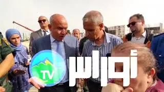 والي ولاية أم البواقي السيد سمير نفلة يشدد اللهجة مع مسؤولي المؤسسة الوطنية لتوزيع الكهرباءوالغاز
