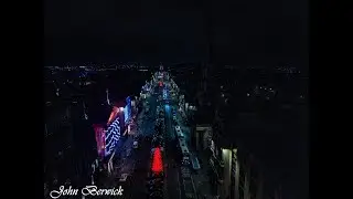 George Street Edinburgh  Scotland Xmas 2025  Mini 5 Pro  HDR