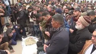 Funerals held in Gaza for three journalists killed in Israeli strike