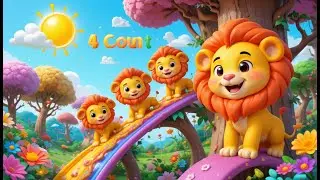 Lion Counting Song | Fun Number Learning for Kids