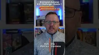 Ole Steiness oder Rob Daviau? Brettspiel-Autoren K.O. Challenge Runde 1 #brettspiele