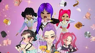 K-pop demon hunters, huntrix (koya studio on Roblox)