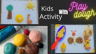 Kids Dough Work | How to Mix Colours In Playdough| Kids Activities |clay