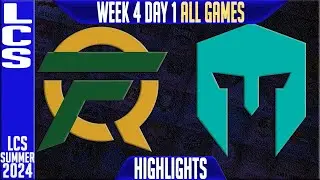 FLY vs IMT Highlights ALL GAMES | LCS W4D1 Summer 2024 | FlyQuest vs Immortals Week 4 Day 1