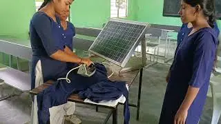 Mobile Ironing Service using Solar power