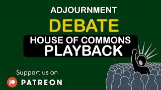 House of Commons - Adjournment Debate - International Human Rights Day  -10/12/2024