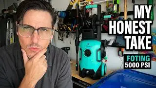 FOTING 5000 PSI Pressure Washer 2026 Upgraded &ndash; Touch Screen, 8 Levels & Foam Cannon Review