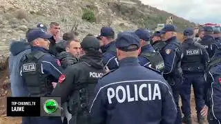 Top Channel/ “Jemi në tokën tonë”, banorët protestë për resortin në Velipojë, përplasen me policinë