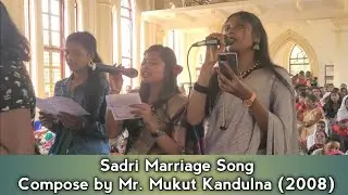 Beautiful Sadri Marriage Song 2022 || Pindhaye Dele Jodi ke (Compose by Mr. Mukut Kandulna 2008) ||