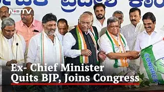 Ex Karnataka Chief Minister Jagadish Shettar Joins Congress | The News