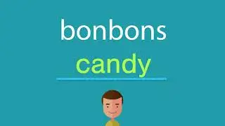Comment dire bonbons en anglais