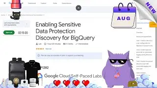 Enabling Sensitive Data Protection Discovery for BigQuery | #2025 | #GSP1282 |#qwiklabs |#Solution