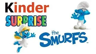 Ура! Новинка! Смурфики Киндер Сюрприз 2018!!! Wow! Kinder surprise the #Smurfs 2018!