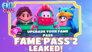 Fall Guys SS4 Fame Pass 2 in-game showcase! (Tomb Raider, Synthwave Fox, Equaliser)