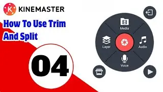 How to Trim and Split in KineMaster | KineMaster Tutorial 2025