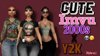Cute 2000s x y2k outfits 🤤👻(on imvu ) Nyla vu