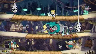 Cuphead: The Delicious Last Course - Moonshine Mob Boss Fight