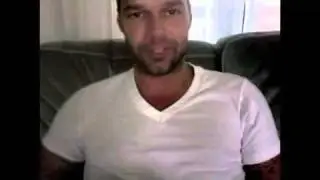 Ricky Martin video twitter 26.07.09