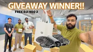 Won a FREE DJI Drone in Thailand 🇹🇭 DJI Neo 2 & Action 6 Unboxing 😳
