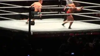 WWE Live Budapest John Cena vs. Rusev