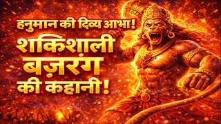 हनुमान की दिव्य आभा 🔥 | शक्ति • भक्ति • बजरंग बली | Powerful Devotional Song