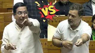 Pralhad Joshi Vs Rahul Gandhi Talk War in Lok Sabha | Parliament Live Update | BJP Vs Congress