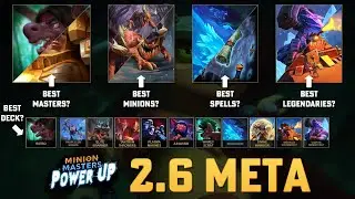 Best Deck? - Best Master? - Best Legendary? - Best Card? - Minion Masters Meta Review - 2.6