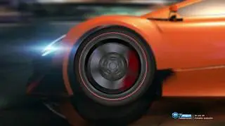 3D animation about car tire protection