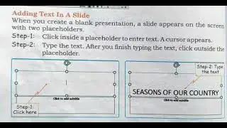 Adding text in a placeholder