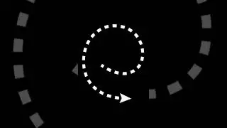 NO copyright Circular spiral arrow video #trending #youtubeshorts  #animated #arrow #editing #art