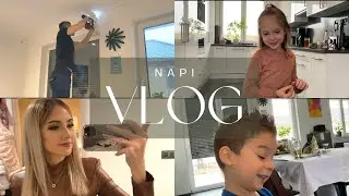 Karnis, függöny, sonkás, almás BULIKA | #napivlog | Glamify.hu