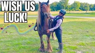 MUSHU’S First Trail Ride! It Started Off Slow Then…
